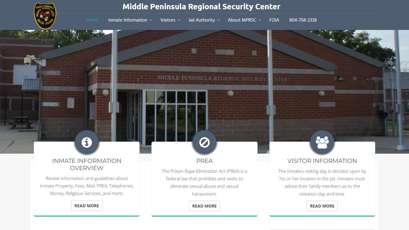 Middle Peninsula Regional Security Center - MPRSC